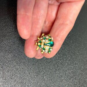 Vintage Green Insect Pin/Brooch